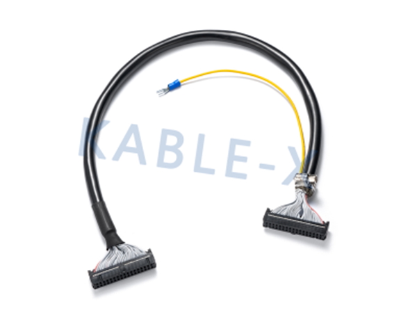 Wire harness for laboratory test equipment