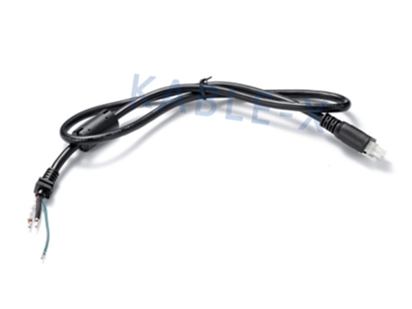 Wire harness for industrial power supply