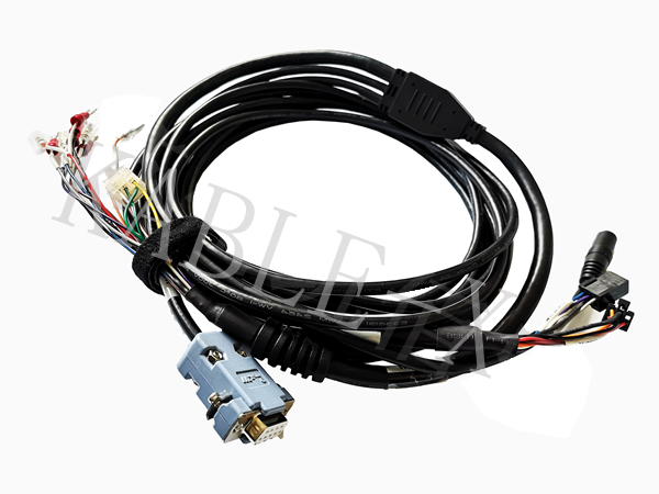 Medical mobile CT wire harness