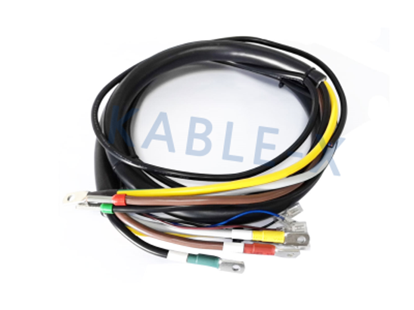 Wire harness for industrial air conditioner